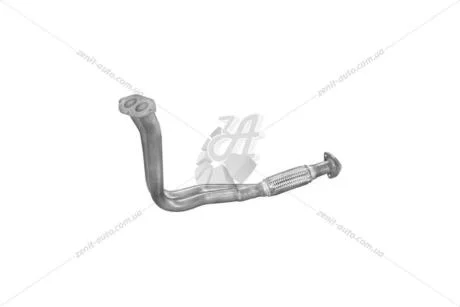 Глушник, алюм. сталь, передн. част. Opel Astra F 1.7D hatcback, sedan,combi 91-95 Polmostrow POLMOSTROW 17.310
