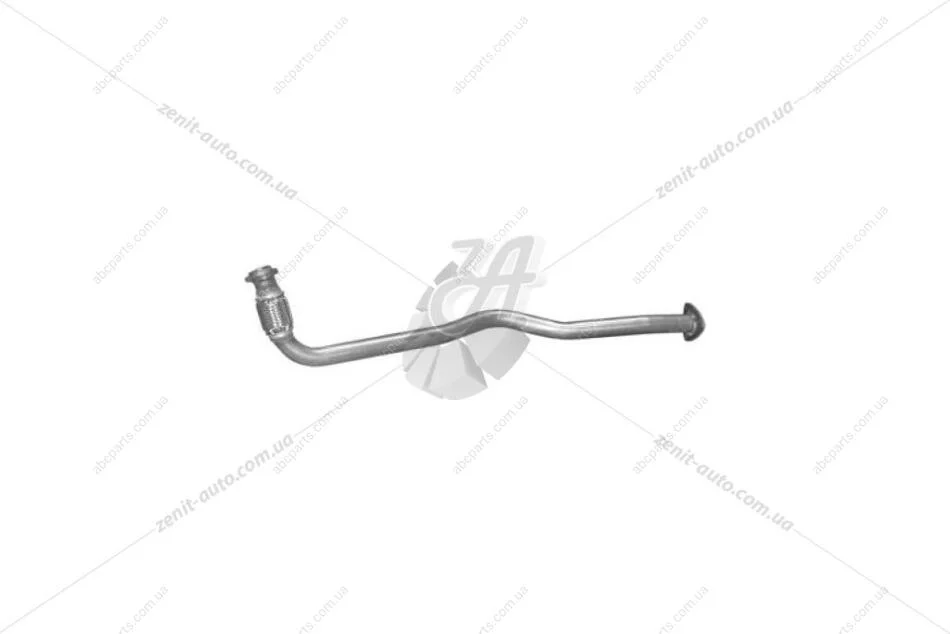 Глушник, алюм. сталь, передн. част. Opel Astra F/ Vectra A 1.7TD Polmostrow POLMOSTROW 17.429 (фото 1)