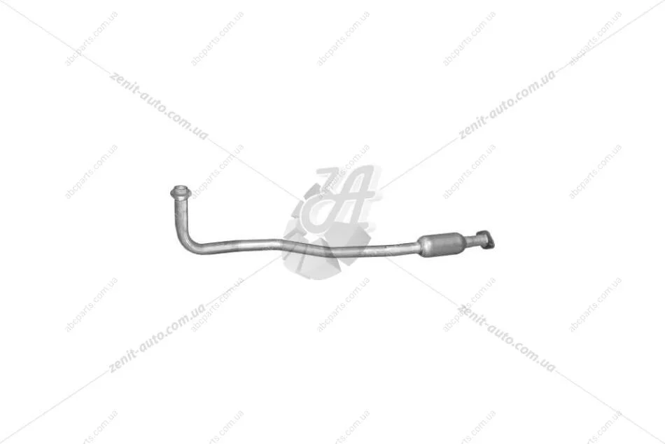 Глушник, алюм. сталь, середн. част. Opel Vectra B 1.6 96-02 Polmostrow POLMOSTROW 17.631 (фото 1)