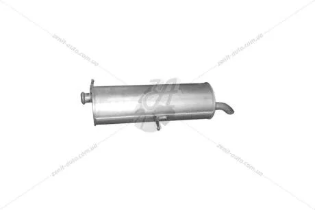 Глушитель, алюм. сталь, задн. часть Peugeot 307 1.4i 16V Polmostrow POLMOSTROW 19.28