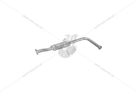 Глушник, алюм. сталь, середн. част. Renault Clio 1.2i; 1.4i kat 90-98 Polmostrow POLMOSTROW 21.10