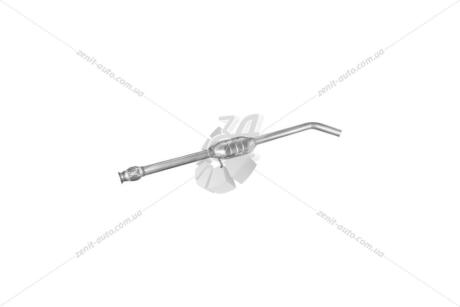Глушитель, алюм. сталь, средн.часть Renault Megane I 1.4i; 1.6i kat 95- POLMOSTROW 21.67