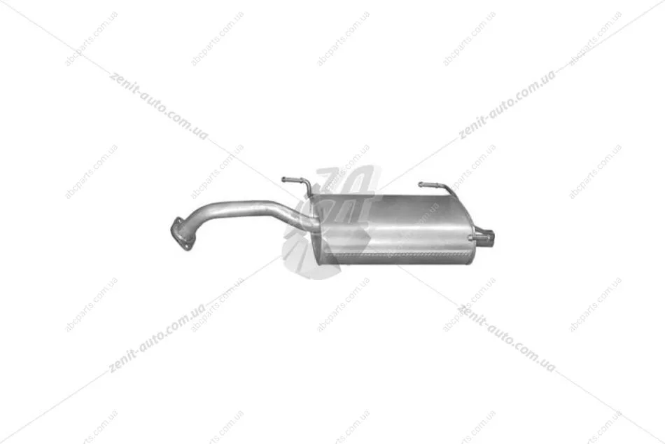 Глушитель алюм. сталь, задн. часть Toyota Celica 1.6 10/89-10/93 Polmostrow POLMOSTROW 26.04 (фото 1)