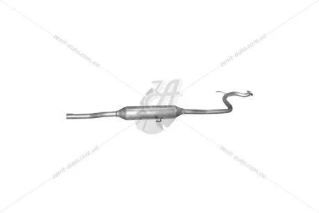 Глушник алюм. сталь, середн. частина Toyota Yaris 1.3 Polmostrow POLMOSTROW 26.31