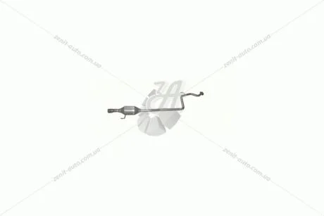 Глушитель алюм. сталь, средн. часть Toyota Yaris III 1.5 Hybrid Polmostrow POLMOSTROW 26.49