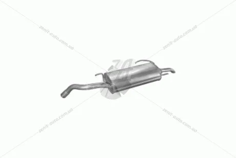 Глушник алюм. сталь, середн. частина Toyota Auris II 1.6i Polmostrow POLMOSTROW 26.56