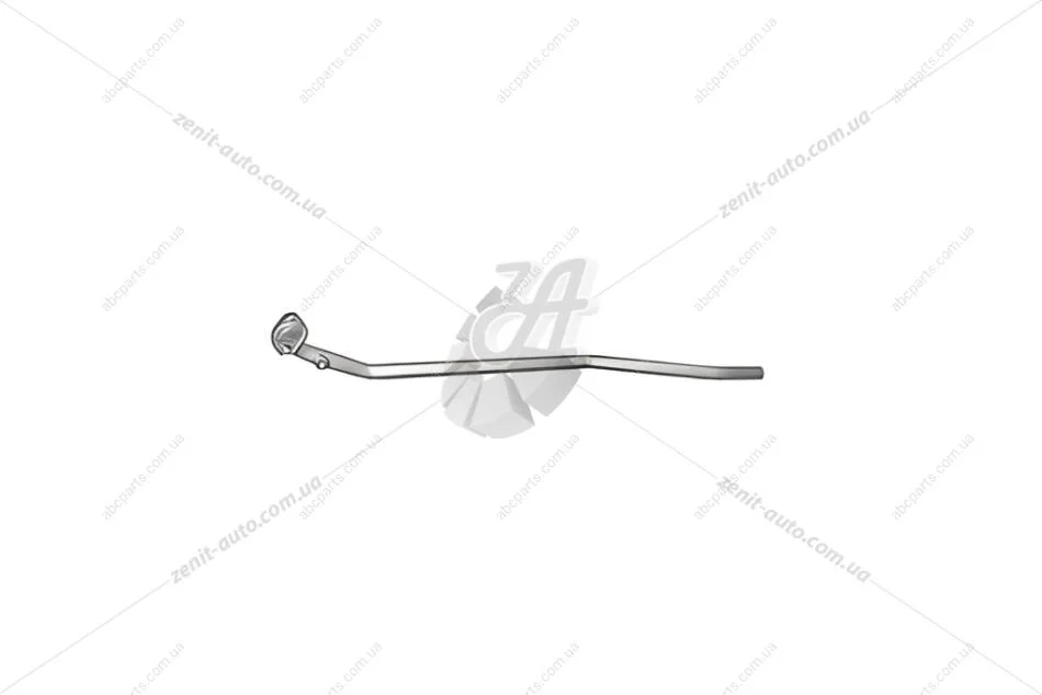 Глушитель алюм. сталь, средн. часть Toyota Yaris 1.0 08/05-12/12 Polmostrow POLMOSTROW 26.73 (фото 1)