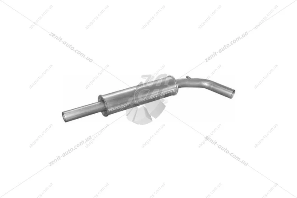 Глушник алюм. сталь, середн. частина VW Polo 1.9D HB 94-99 Polmostrow POLMOSTROW 30.162 (фото 1)