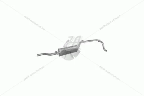 Глушитель, алюм. сталь, задн. часть VW Caddy I 1.5; 1.6; 1.6D 08/82-07/92 Polmostrow POLMOSTROW 30.51