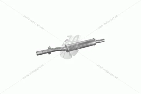 Глушник, алюм. сталь, середн. част. VW Caddy I 1.6 ; 1.6D 08/85-07/92 Polmostrow POLMOSTROW 30.52