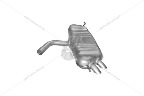 Глушитель, алюм. сталь, задн.часть VW Golf V 2.0 SDi Diesel hatchback 01/04-11/08 Polmostrow POLMOSTROW 30.617
