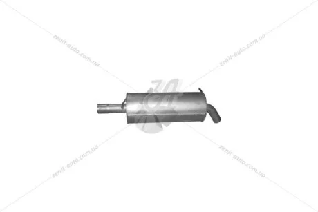 Глушник алюм. сталь, задн. частина VW Amarok 2.0 TDi Polmostrow POLMOSTROW 30.63