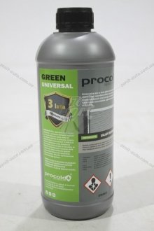 Антифриз Green G11 (-40), 1кг, зел. Procold PG40/1K