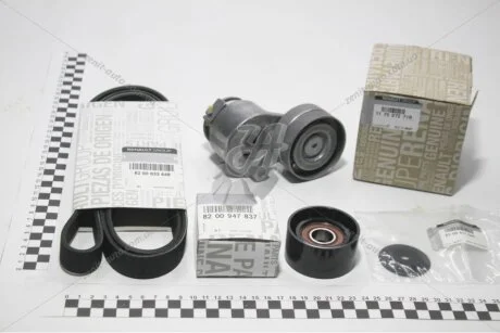 Комплект ремня генератора Renault RENAULT 117200713R