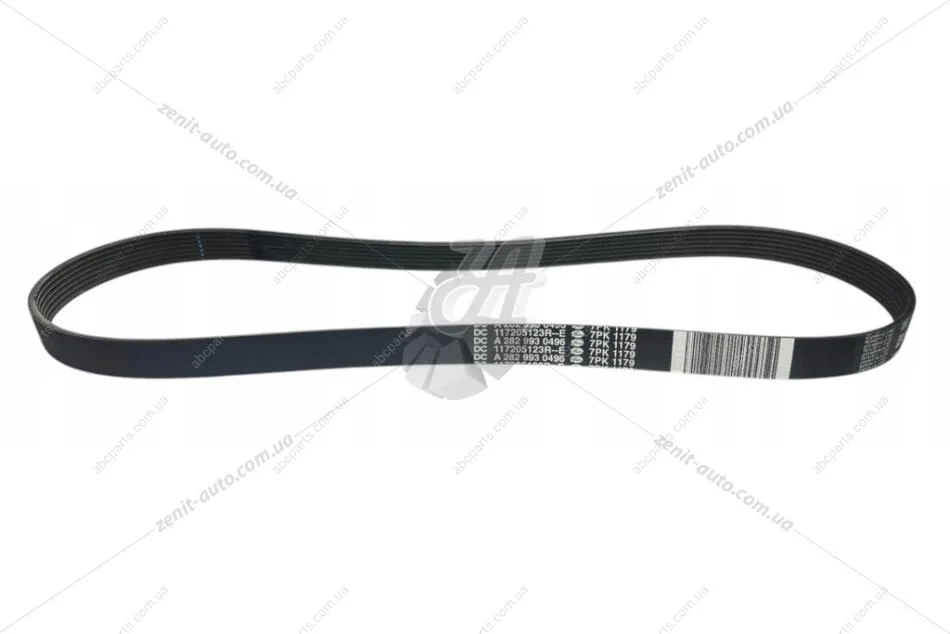 Ремінь генератора 7PK1179 1,3 TCe Renault Kangoo III (21-) (117205123R) Renault RENAULT '117205123R (фото 1)