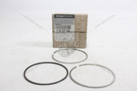 Кольца поршневые (компл. на один цилиндр) RENAULT '120333235R