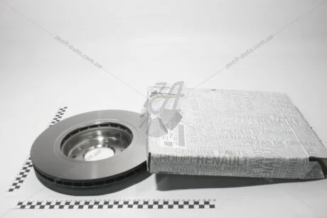 Диск гальмівний передній Nissan Qashqai II, X-Trail II (13-), Renault Kadjar Renault RENAULT 402066624R