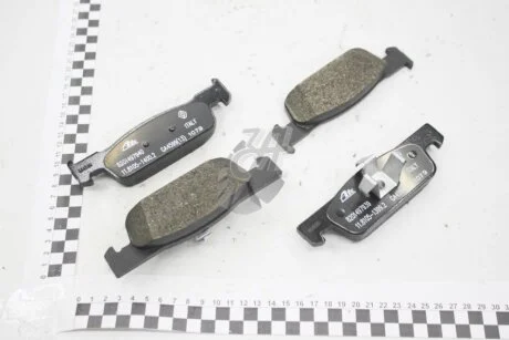 Колодки гальмівні дискові перед Logan II, Sandero II, CLio IV 2012- Renault RENAULT 410602581R
