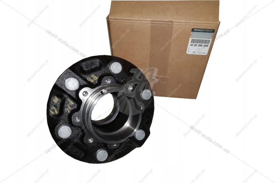 Ступица колеса задняя RWD Renault Master III (10-) Renault RENAULT 432026934R (фото 1)