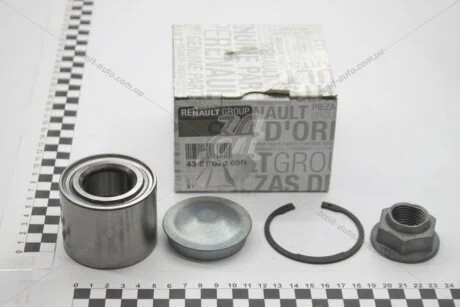 Підшипник маточини задн Renault Logan II,Dokker, Kangoo II, Laguna III, Megane III, Duster 4x2 Renault RENAULT 432102069R