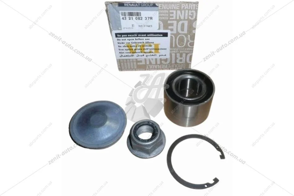 Підшипник маточини задній (комплект) Renault Logan, Megane, Clio (432108237R) Renault RENAULT '432108237R (фото 1)