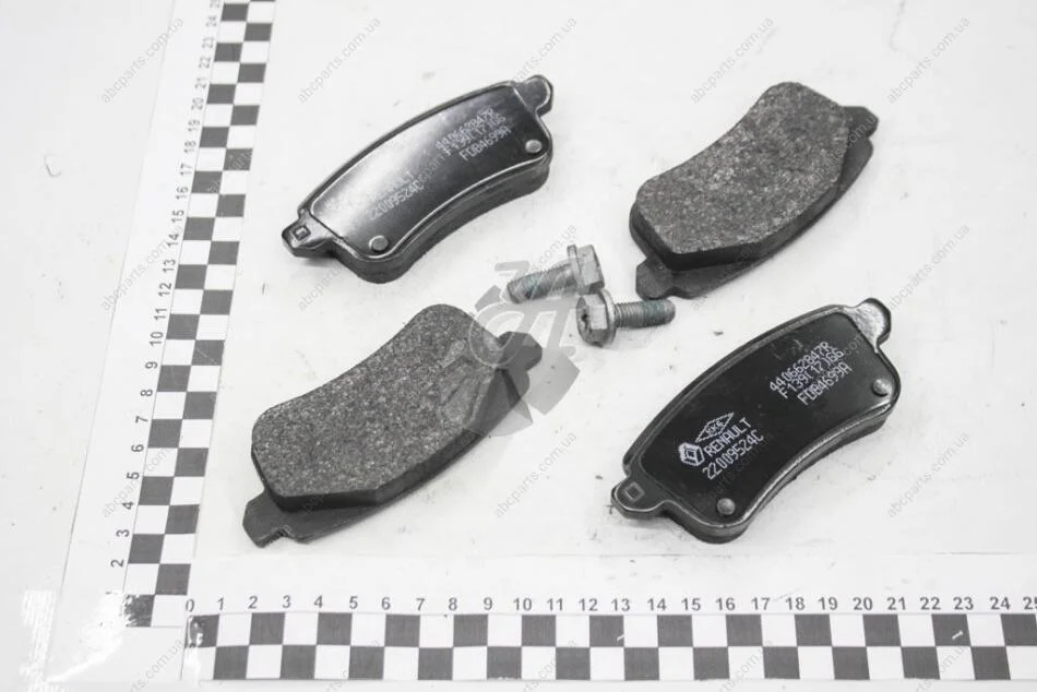 Колодки гальмівні задніRenault Megane IV, Espace V Renault RENAULT 440608235R (фото 1)
