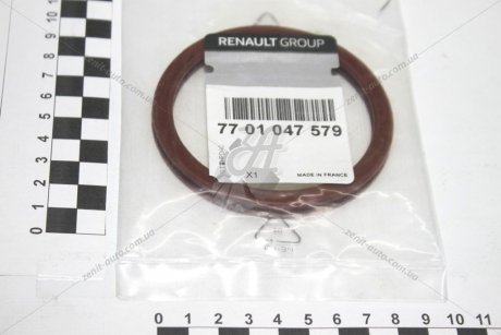Кольцо заслонки дроссельной уплотнительное RENAULT 7701047579