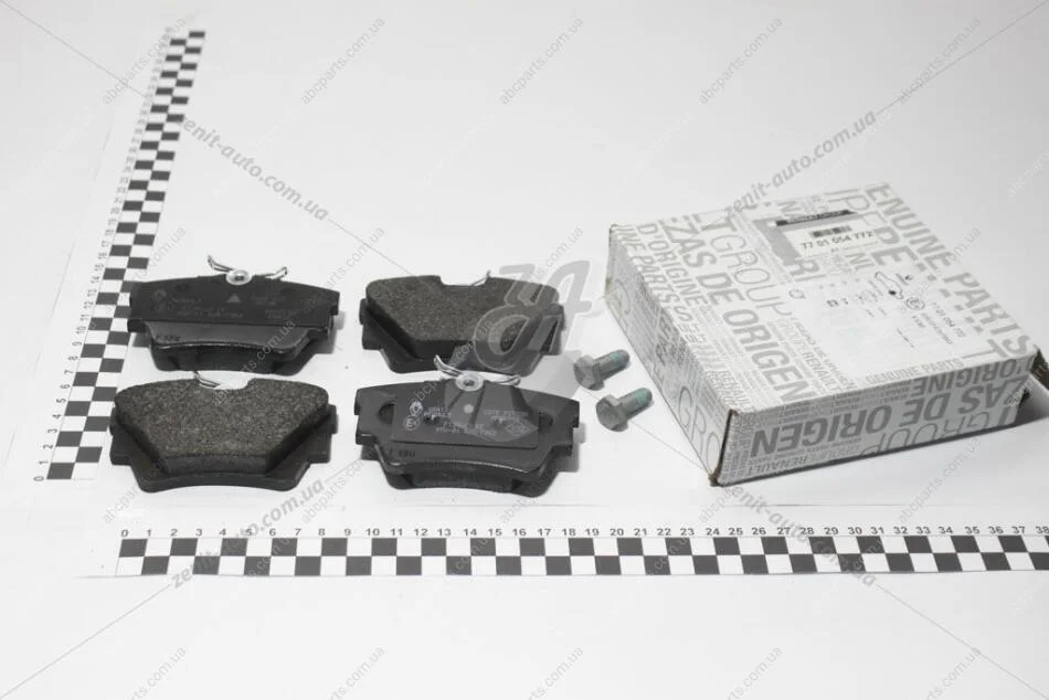 Колодки тормозные дисковые задн Trafic II, Vivaro A 2001- Renault RENAULT 7701054772 (фото 1)