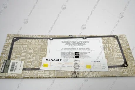 Прокладка кришки клапанів LOGAN Renault RENAULT 7701471719