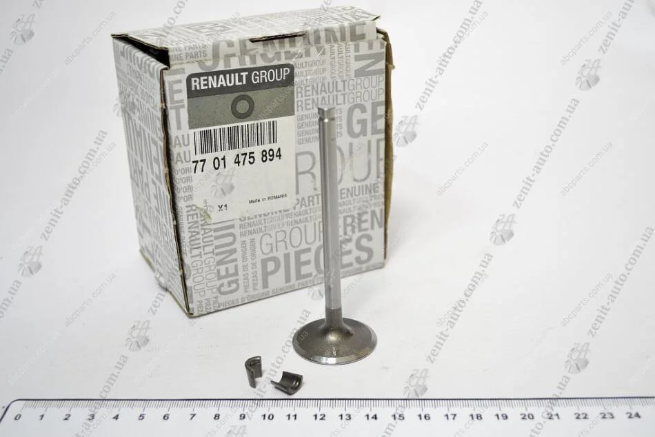 Клапан впускной LOGAN 4шт Renault RENAULT 7701475894 (фото 1)