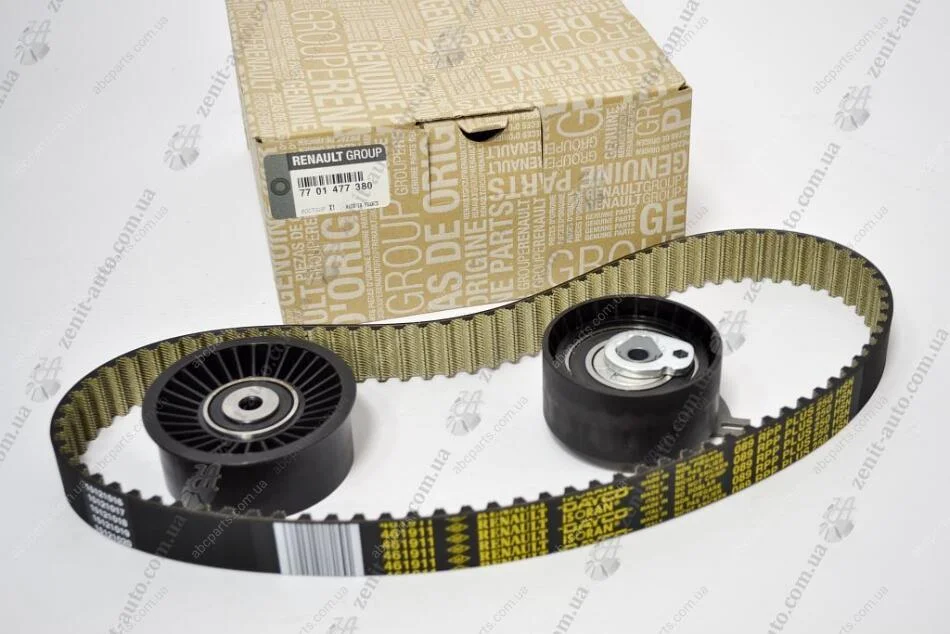 Комплект ГРМ (ремінь ГРМ + ролик) Renault RENAULT 7701477380 (фото 1)
