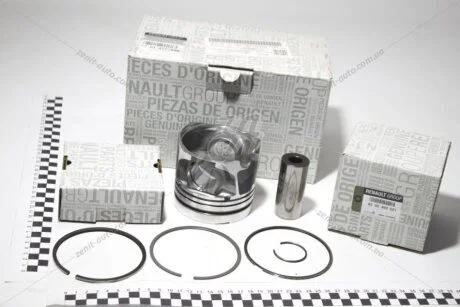 Поршень ДВС в сборе (палец+кольца+стопорное кольцо) 2,5 dci Renault Master II, Trafic II Renault RENAULT 7701477440