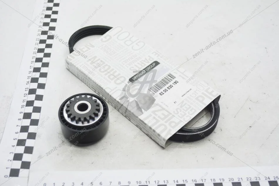 Комплект ременя генератора 1,2 8/16V Renault Clio II, Kangoo I, Twingo Renault RENAULT 7701477537 (фото 1)