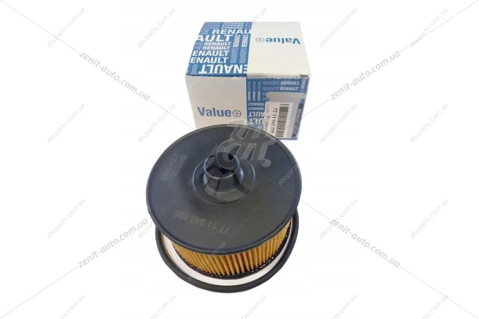 Фільтр масляний Value+ 1,2i Logan II, Dokker, Lodgy, Captur, Clio IV, Megane III, Kangoo II Renault RENAULT 7711945895 (фото 1)