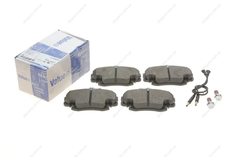 Колодки тормозные дисковые передние Value+ Logan (05-12) Renault RENAULT 7711946169 (фото 1)