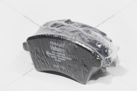 Колодки гальмівні передні Value+ Kangoo II (08-) RENAULT '7711946189 (фото 1)