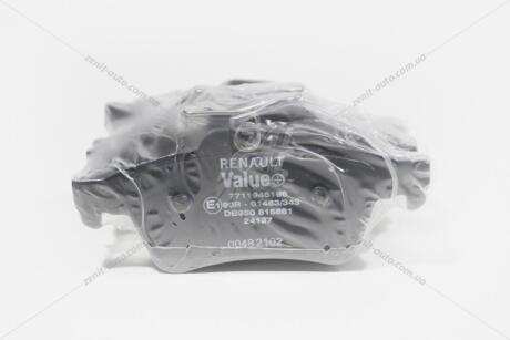 Колодки тормозные задние Value+ Laguna III, Citroen C5 RENAULT 7711946196 (фото 1)