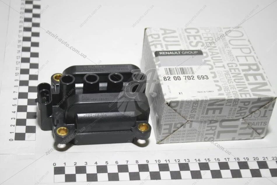 Котушка запалювання 1,2 16V Renault Clio II, Kangoo I, Twingo Renault RENAULT 8200702693 (фото 1)
