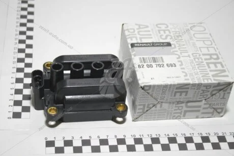 Котушка запалювання 1,2 16V Renault Clio II, Kangoo I, Twingo Renault RENAULT 8200702693