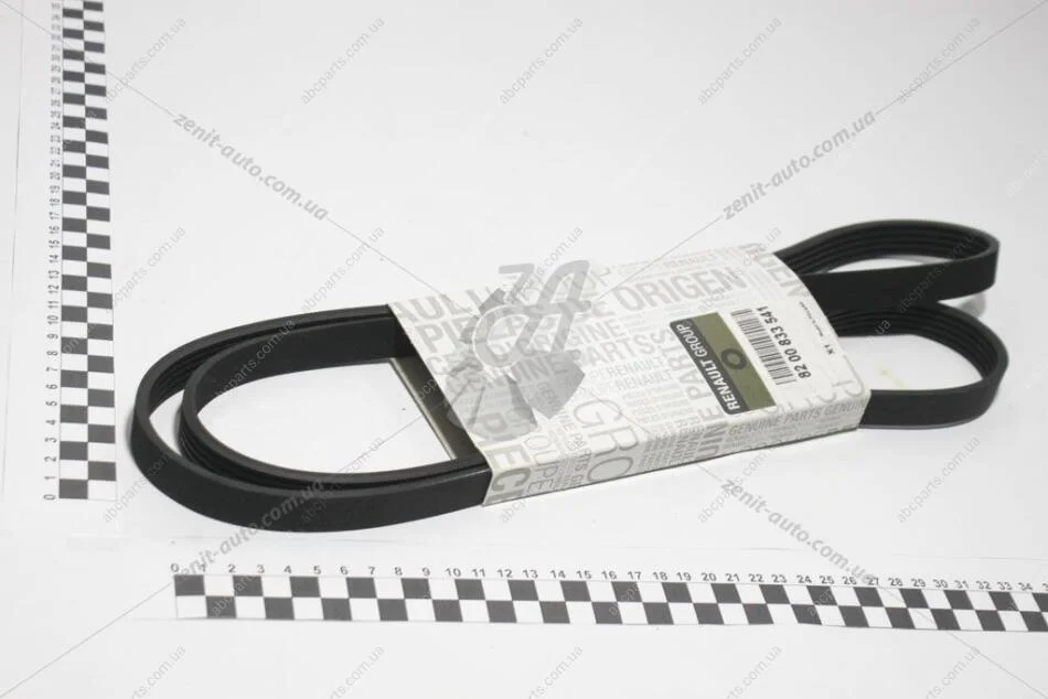 Ремень генератора 1,4/1,6 8V с ГУРом и конд (5PK1747) Renault Clio II, Kangoo, Logan Renault RENAULT 8200833541 (фото 1)