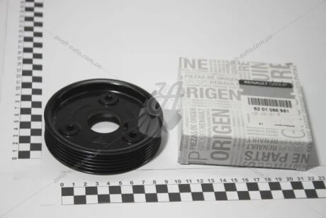 Шків насоса ГПР (6PK).TraficII.MasterII Renault RENAULT 8201088951