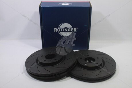 Диск гальмівний передній (кратно 2) INFINITI EX 35,37 (08-) [330X49 перфорир.] ROTINGER 'RT20815GLT5