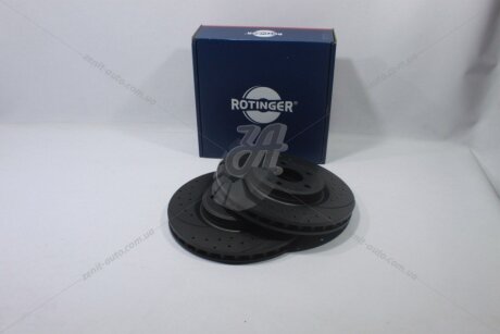 Диск гальмівний передній (кратно 2) INFINITI Q30 (15-), QX30 (16-) [320X51 перфорир.] ROTINGER 'RT21598HPGLT5