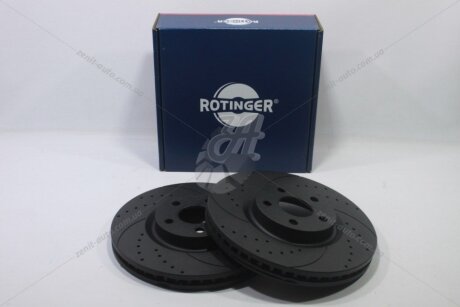 Диск гальмівний передній (кратно 2) FORD S-MAX, Edge (15-) [316X52 перфорир.] ROTINGER 'RT21800GLT5