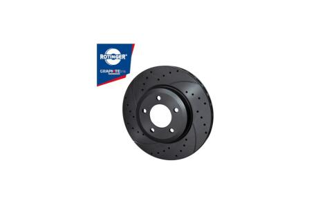 Диск тормозной передний (кратно 2) MB Klasa E (W211) [295X55 перфорир.] (RT 2933-GL T5) ROTINGER RT 2933-GL/T5