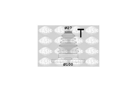 Пильовик ШРКШ внутренний VAG A3, A4 I II, Q3, TT, Leon, Toledo, Octavia, Superb Sasic SASIC '1906033