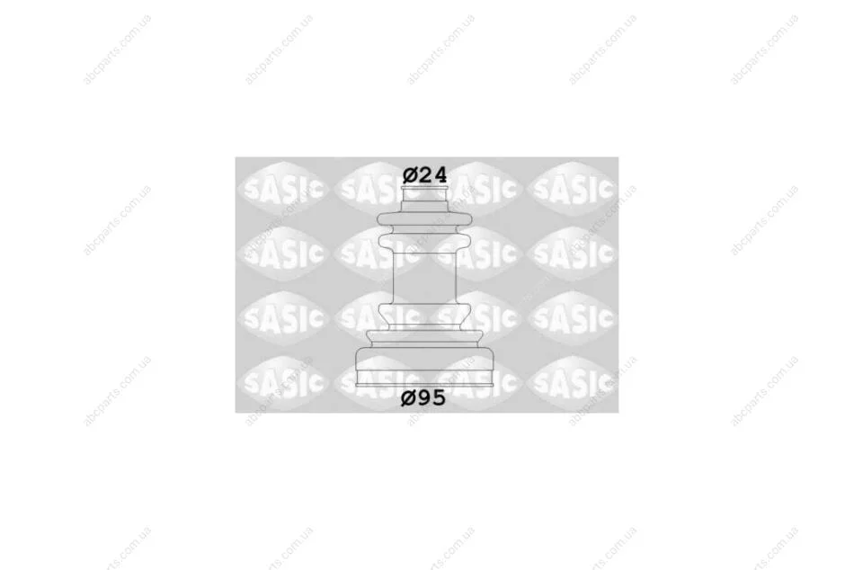 Пильовик ШРКШ наружный FIAT Doblo Sasic SASIC '2933423 (фото 1)