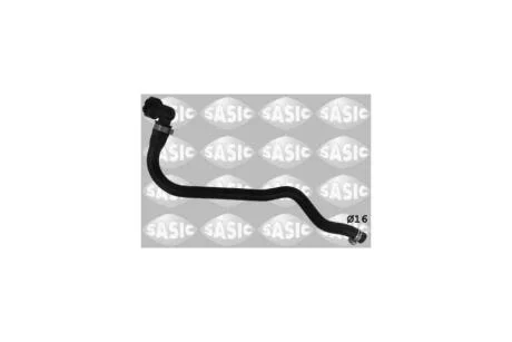 Патрубок отопителя впускной PSA C2, C3 Pluriel, 1007, 207 Sasic SASIC '3400171