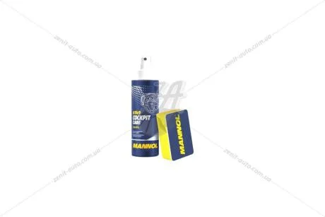 Очищувач панелі приладів MANNOL Cockpit Care Vanilla (спрей+губка), 250мл. SCT / Mannol 6149