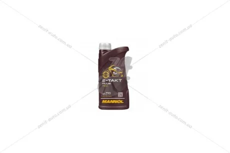 Олива моторна 2-Takt Plus MANNOL, API ТС, JASO FD, 1л, синт. SCT / Mannol 'MN72041
